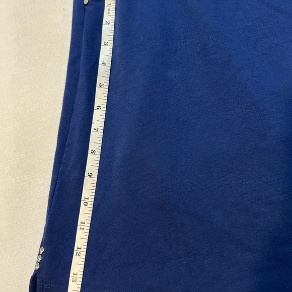 Quacker Factory Skort Women’s 3X Blue Pull On Stretch Skirt Shorts Plus Size - Picture 11 of 15